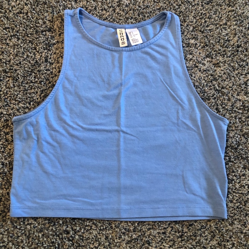 Blue Muscle Top